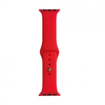 Evelatus Watch 38/40/41mm silikoninen Loop-ranneke (132mm M/L) punainen