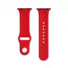 Evelatus Watch 38/40/41mm silikoninen Loop-ranneke (132mm M/L) punainen