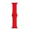 Evelatus Apple Watch 42/44/45mm silikoninen Loop-ranneke (140mm M/L) punainen