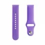 Evelatus Watch 20mm silikoninen Loop-ranneke (130mm M/L) Deep Purple