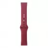 Evelatus Watch 20mm silikoninen Loop-ranneke (130mm M/L) Plum
