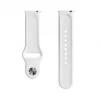 Evelatus Watch 20mm silikoninen Loop-ranneke (130mm M/L) valkoinen