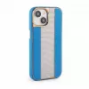 iLike Apple iPhone 15 Diamonds and Leather Case sininen