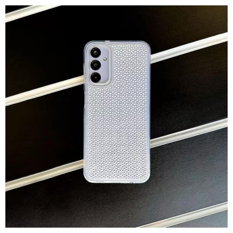 iLike Samsung Galaxy A14 5G silikonikuori Shine läpinäkyvä