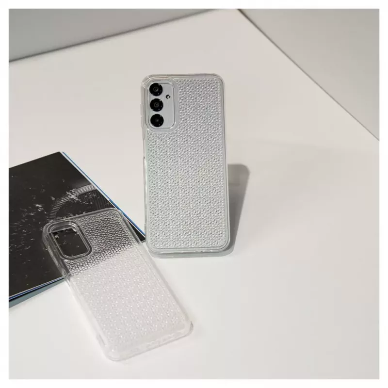 iLike Samsung Galaxy A14 5G silikonikuori Shine läpinäkyvä