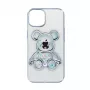 iLike Apple iPhone 13 silikonikuori Print Desire Bear hopea