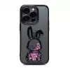 iLike Apple iPhone 13 Pro silikonikuori Print Desire Rabbit violetti