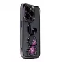 iLike Apple iPhone 14 Pro Max silikonikuori Print Desire Rabbit violetti