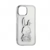 iLike Apple iPhone 15 silikonikuori Print Desire Rabbit hopea