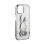 iLike Apple iPhone 15 silikonikuori Print Desire Rabbit hopea