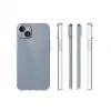 Evelatus Apple iPhone 15 Plus läpinäkyvä silikonikuori 1,5 mm TPU läpinäkyvä
