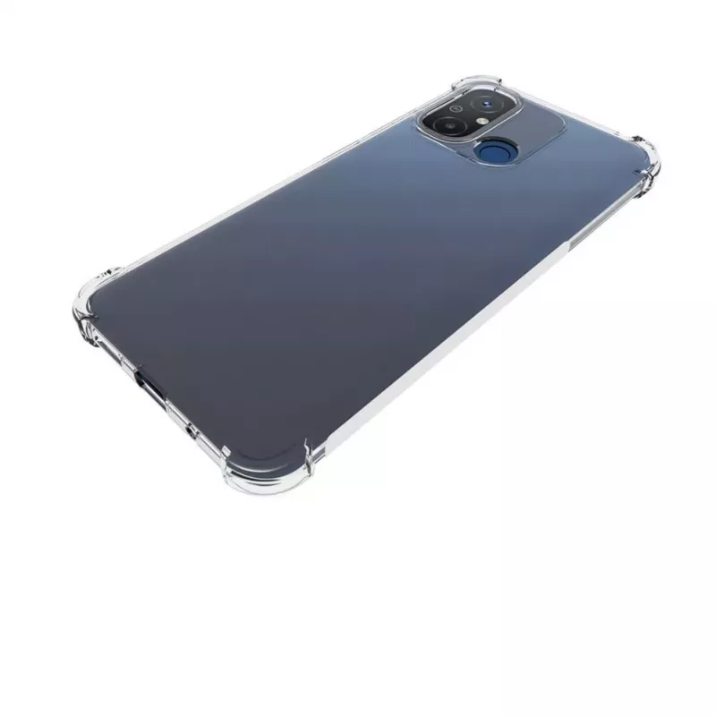 Evelatus Xiaomi Redmi 12C sotilastason iskunkestävä silikonikuori läpinäkyvä