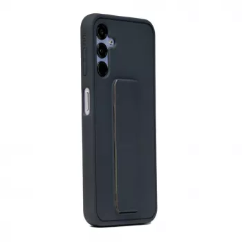 iLike Samsung Galaxy A14 5G silikonikuori jalustalla sininen