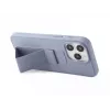 iLike Apple iPhone 14 Pro silikonikuori jalustalla violetti