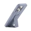 iLike Apple iPhone 15 Pro Max silikonikuori jalustalla violetti