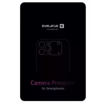 Evelatus Apple iPhone 15 Pro Max täysi kameran linssinsuoja Armor kirkas