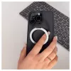 iLike Apple iPhone 15 Pro Max Kickstand-kuori MagSafe-yhteensopiva musta