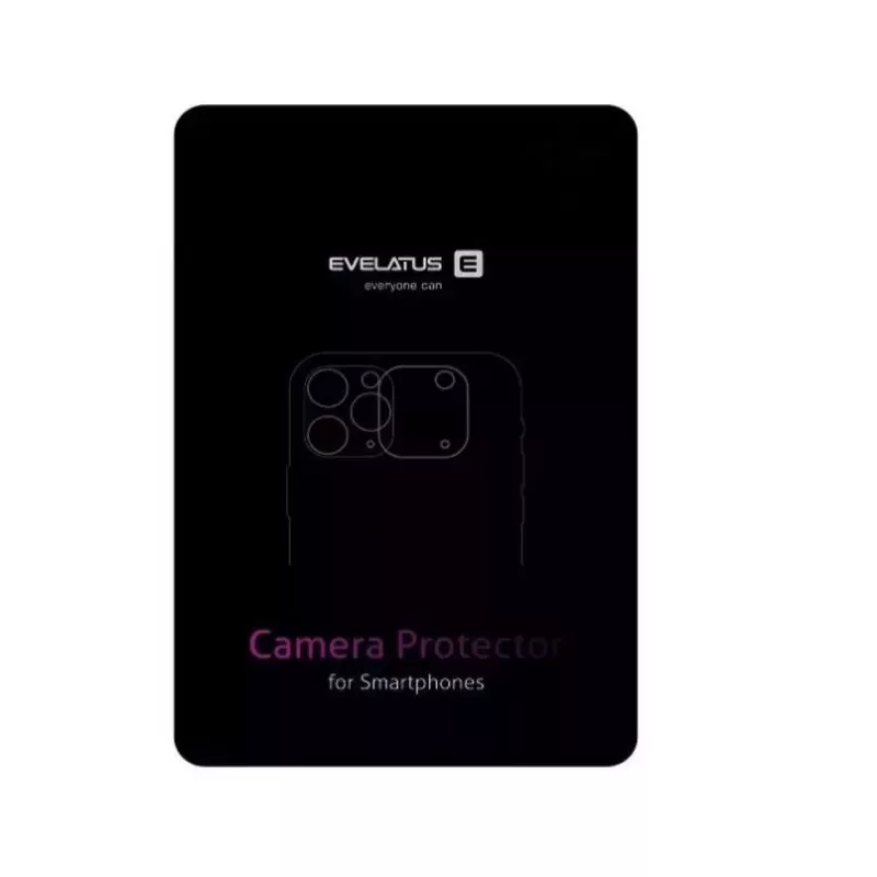 Evelatus Apple iPhone 15 Pro / 15 Pro Max kameran linssinsuoja Armor Natural Titanium