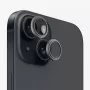 Evelatus Apple iPhone 15 kameran linssinsuoja Armor musta