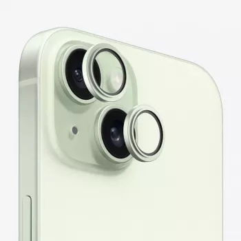 Evelatus Apple iPhone 15 kameran linssinsuoja Armor vihreä