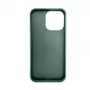 iLike Apple iPhone 15 Pro Max Leather Hidden Pocket Stand Cover vihreä