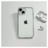 iLike Apple iPhone 14 Stars Lens Acrylic Cover valkoinen