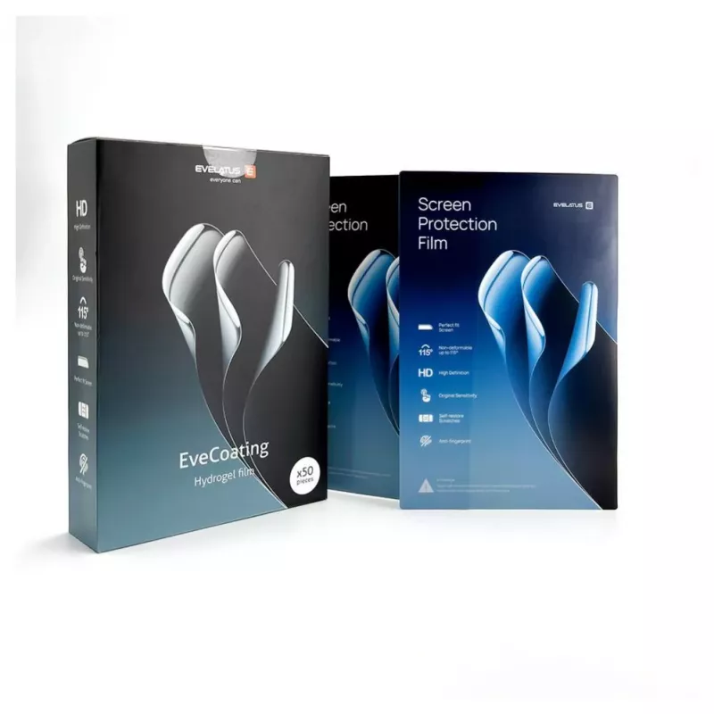 Evelatus Premium HD Strong Anti-Fingerprint Film Hydrogel näytönsuojus kirkas