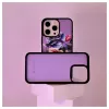 Evelatus Apple iPhone 15 Pro Max lompakko- ja ohut suojakotelo violetti
