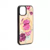 Evelatus Apple iPhone 15 lompakko- ja ohut suojakotelo beige