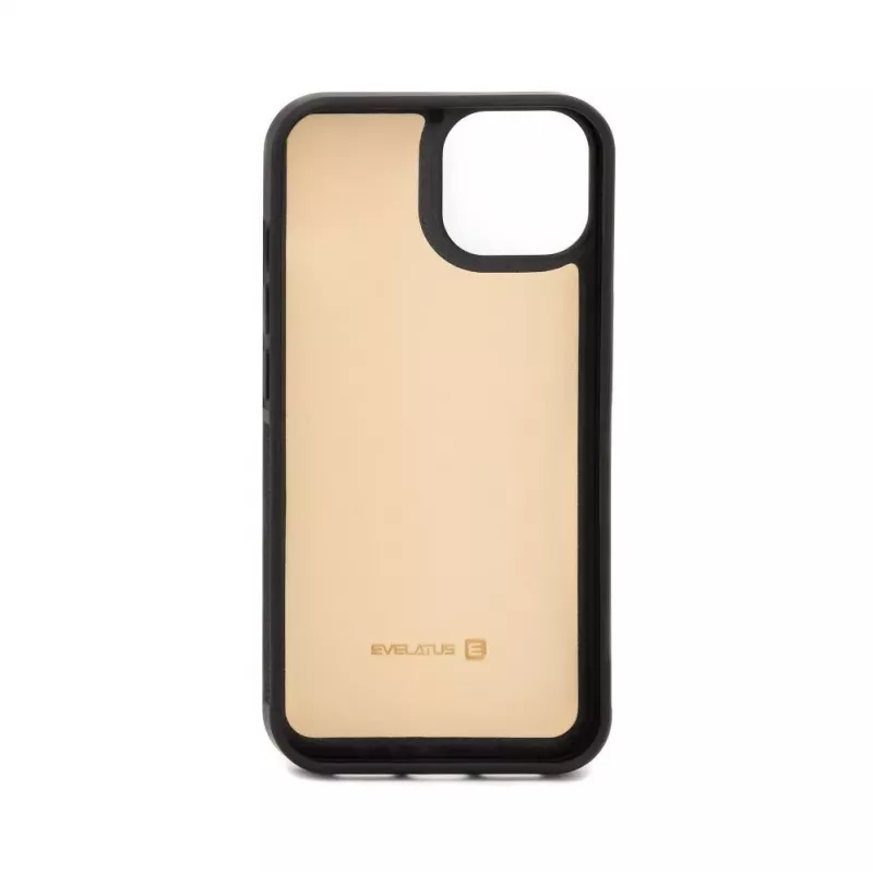 Evelatus Apple iPhone 15 lompakko- ja ohut suojakotelo beige