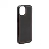 Evelatus Apple iPhone 15 Magnet Zip Pocket Case Zipper Design musta