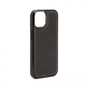 Evelatus Apple iPhone 15 Magnet Zip Pocket Case Zipper Design musta