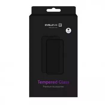 Evelatus Samsung Galaxy A05s 2.5D Full Cover lasi antistaattinen musta