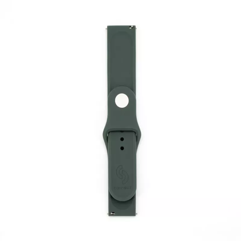 Connect 20mm Silikon Loop Uhrarmband (S/M 110mm) oliivi