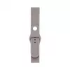 Connect 20mm Silicone Loop Watch Strap (S/M 110mm) harmaa