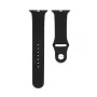 Connect Watch 42/44/45 mm silikoninen loop-ranneke kelloon (S/M 110 mm) musta