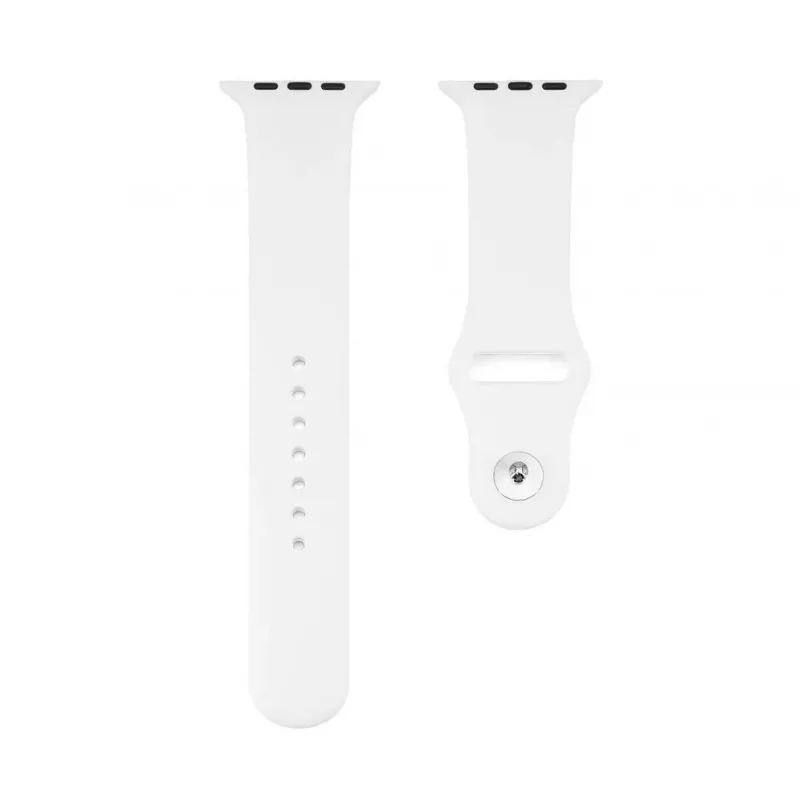 Connect Watch 42/44/45 mm silikoninen loop-ranneke kelloon (S/M 110 mm) valkoinen