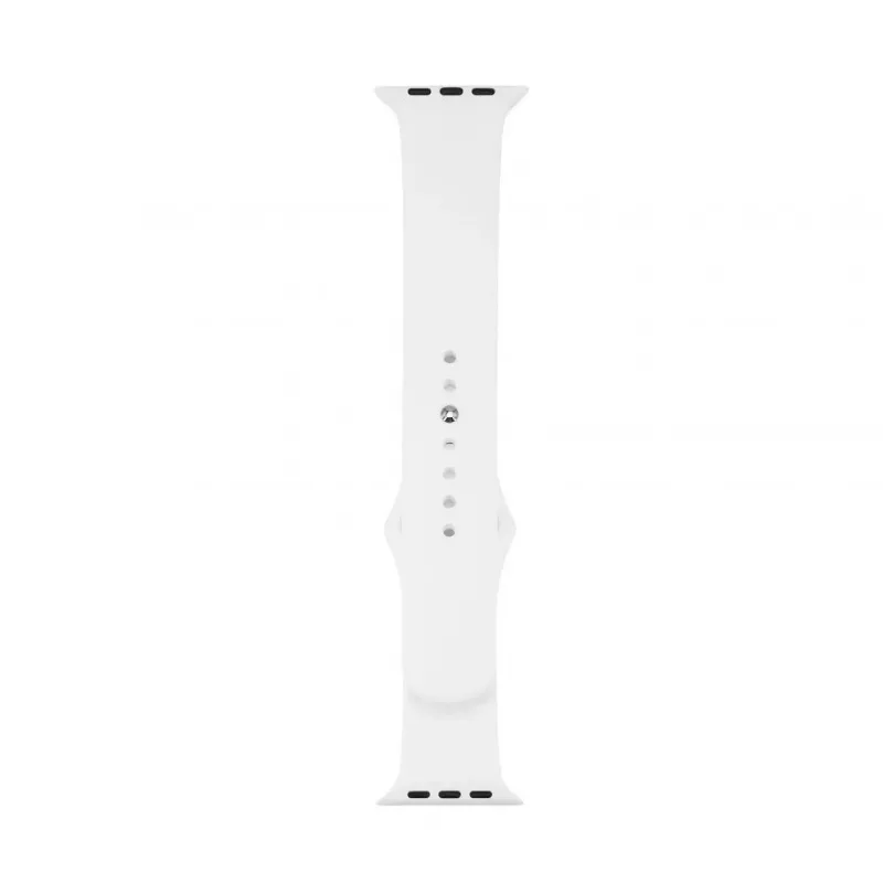 Connect Watch 42/44/45 mm silikoninen loop-ranneke kelloon (140 mm M/L) valkoinen