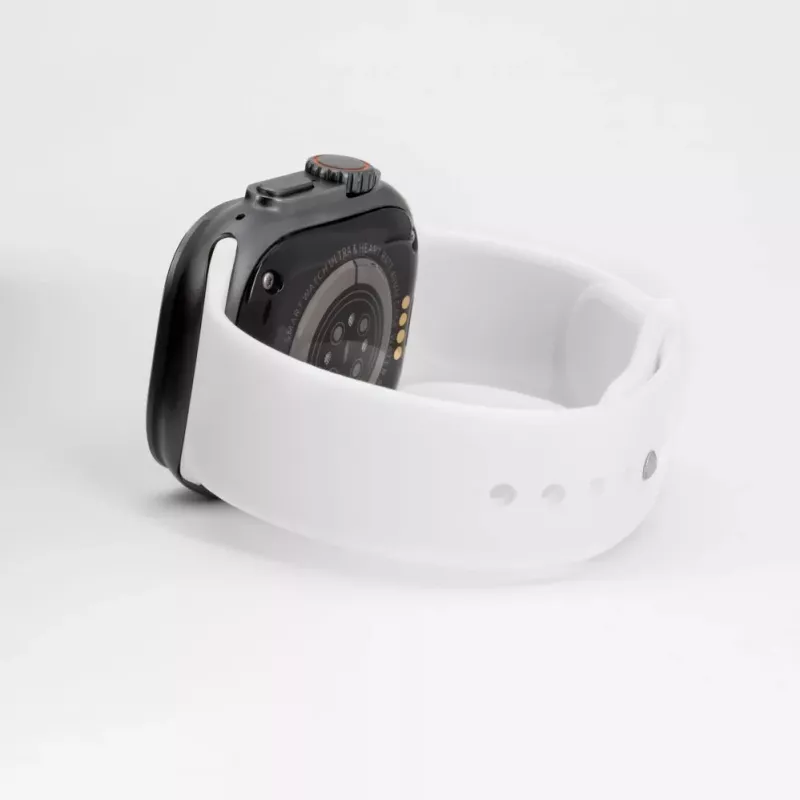 Connect Watch 42/44/45 mm silikoninen loop-ranneke kelloon (140 mm M/L) valkoinen