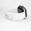 Connect Watch 42/44/45 mm silikoninen loop-ranneke kelloon (140 mm M/L) valkoinen