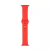 Connect Watch 42/44/45 mm silikoninen loop-ranneke kelloon (140 mm M/L) punainen