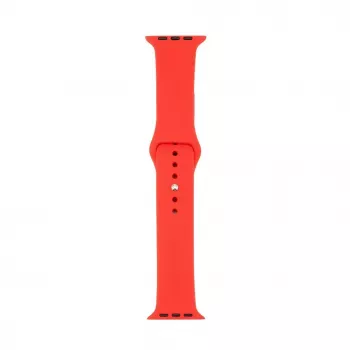 Connect Watch 42/44/45 mm silikoninen loop-ranneke kelloon (140 mm M/L) punainen
