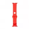 Connect Watch 42/44/45 mm silikoninen loop-ranneke kelloon (140 mm M/L) punainen