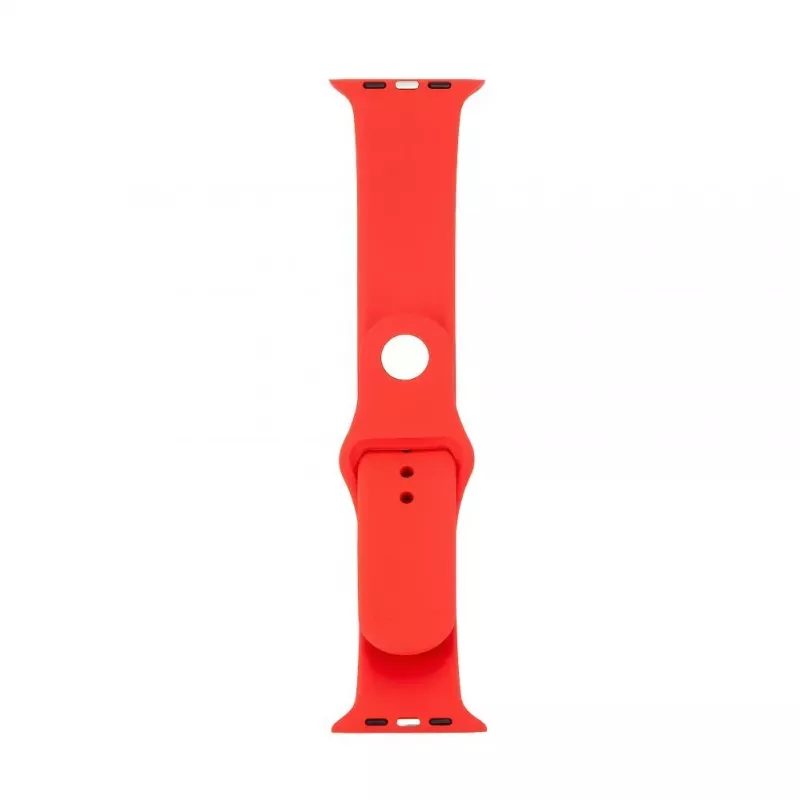 Connect Watch 42/44/45 mm silikoninen loop-ranneke kelloon (140 mm M/L) punainen