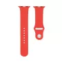 Connect Watch 42/44/45 mm silikoninen loop-ranneke kelloon (140 mm M/L) punainen