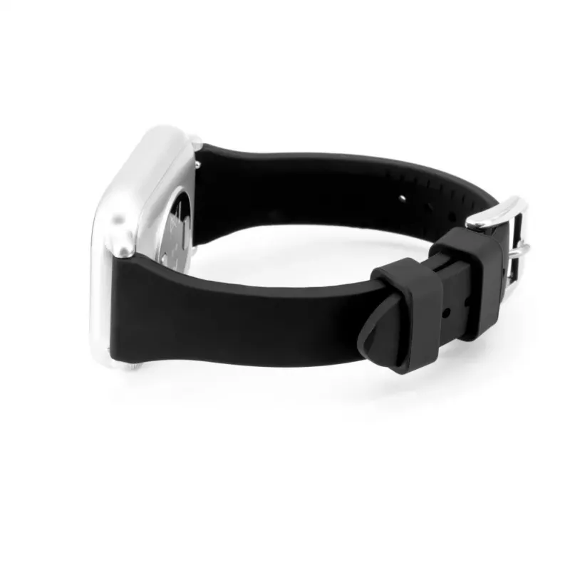 Connect 20 mm T-solki silikoninen loop-ranneke (130 mm M/L) musta