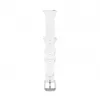 Connect 20 mm T-solki silikoninen loop-ranneke kelloon (130 mm M/L) valkoinen