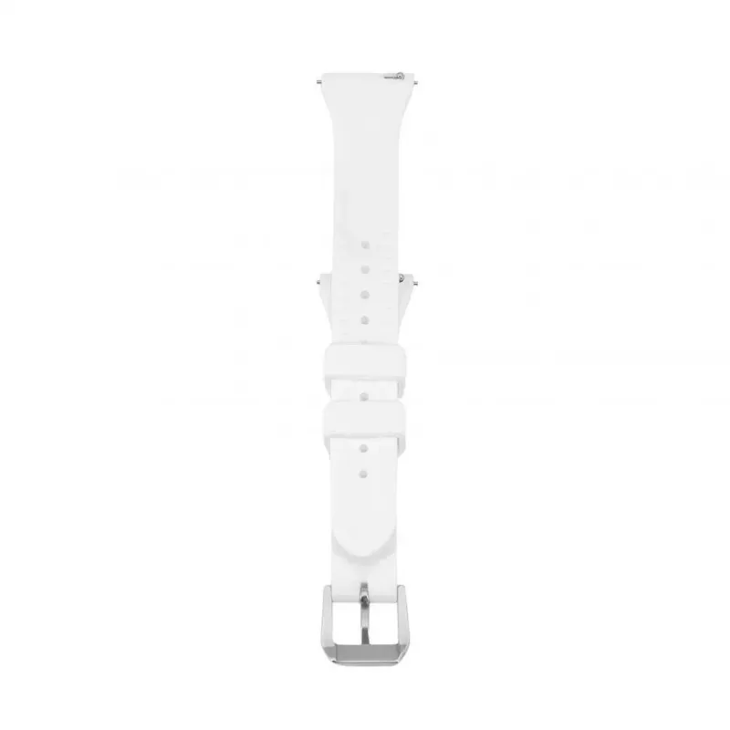Connect 20 mm T-solki silikoninen loop-ranneke kelloon (130 mm M/L) valkoinen
