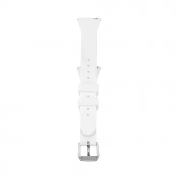 Connect 22 mm T-solki silikoninen loop-ranneke (130 mm M/L) valkoinen
