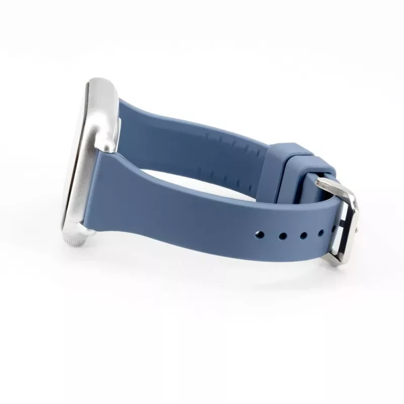 Connect 22 mm T-solki silikoninen loop-ranneke kelloon (130 mm M/L) sininen